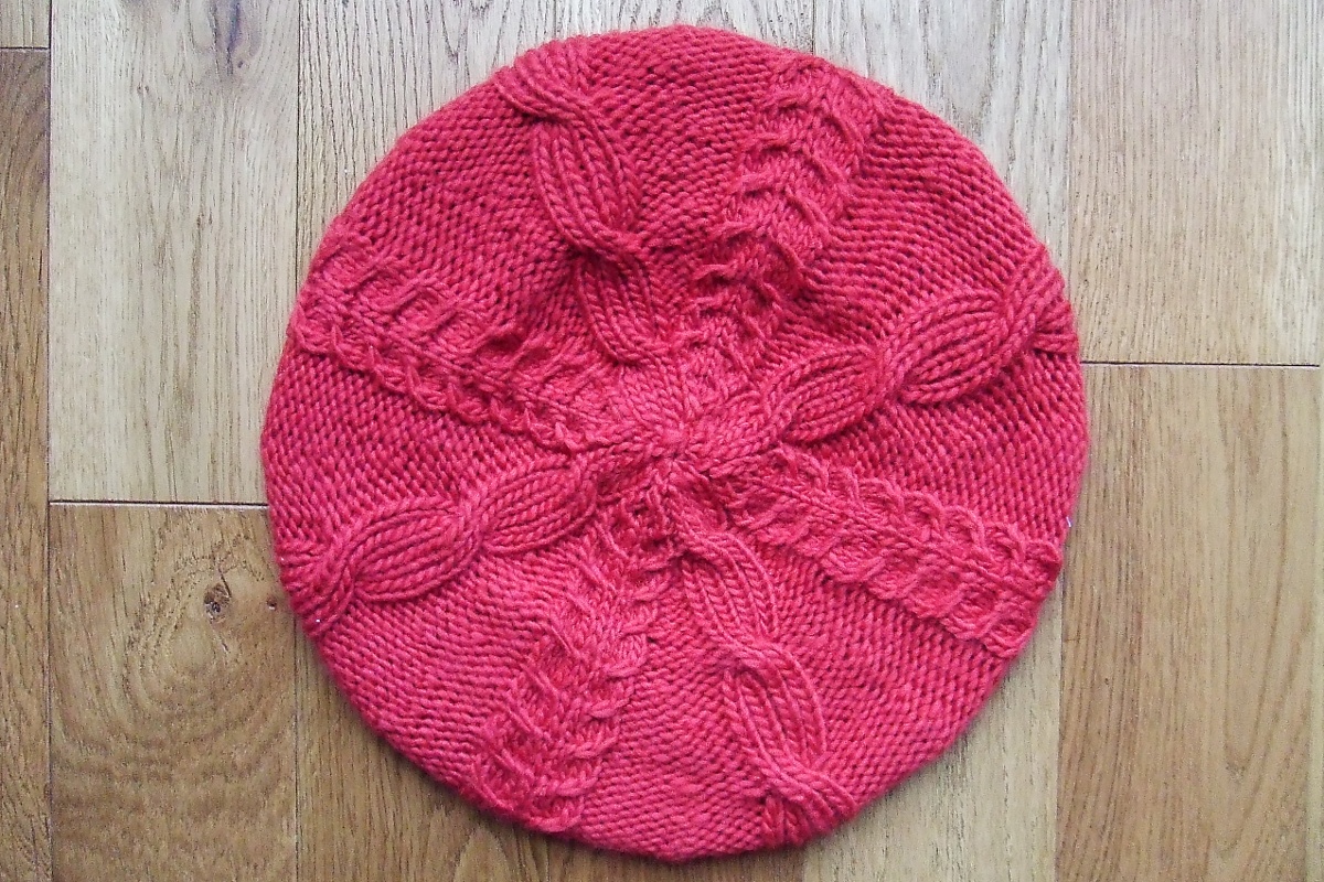 tricoter un rond plat